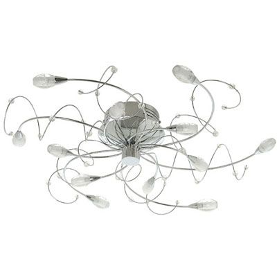 Joue Ceiling Light, 12 Arm