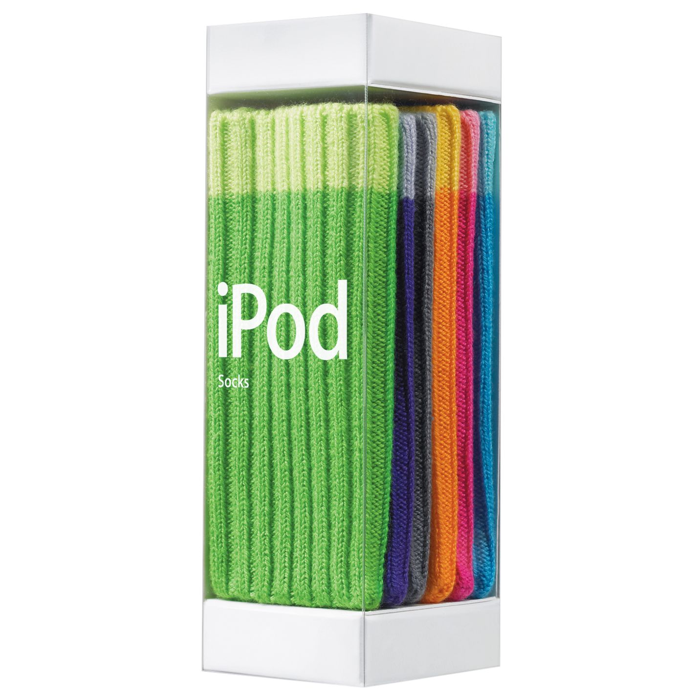 Apple iPod Socks, Pack of 6