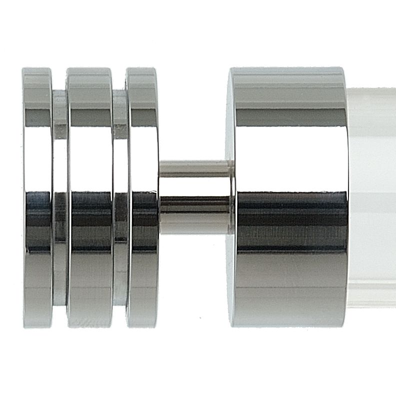 John Lewis Chrome Stud Finial, 30mm at John Lewis Department Store
