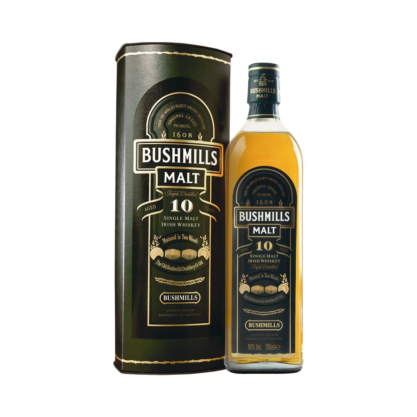 Bushmills 10-Year-Old Irish Whiskey at JohnLewis