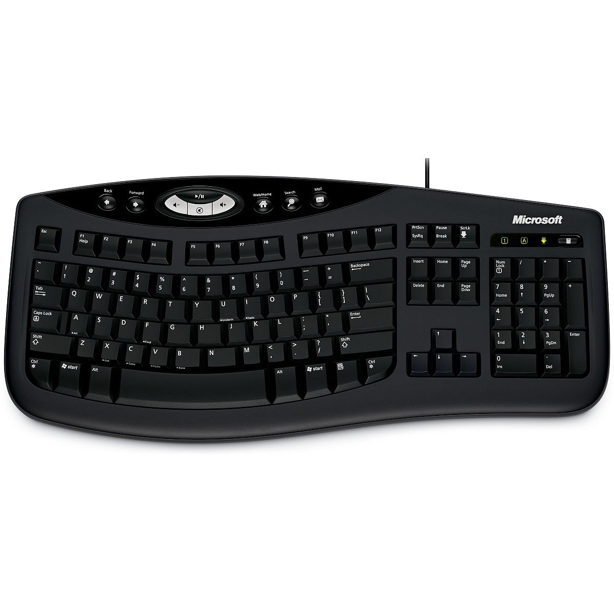 Microsoft Comfort Curve 2000 Keyboard 