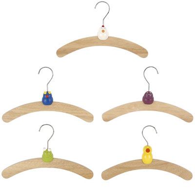 John Lewis Animal Hangers, Set of 5