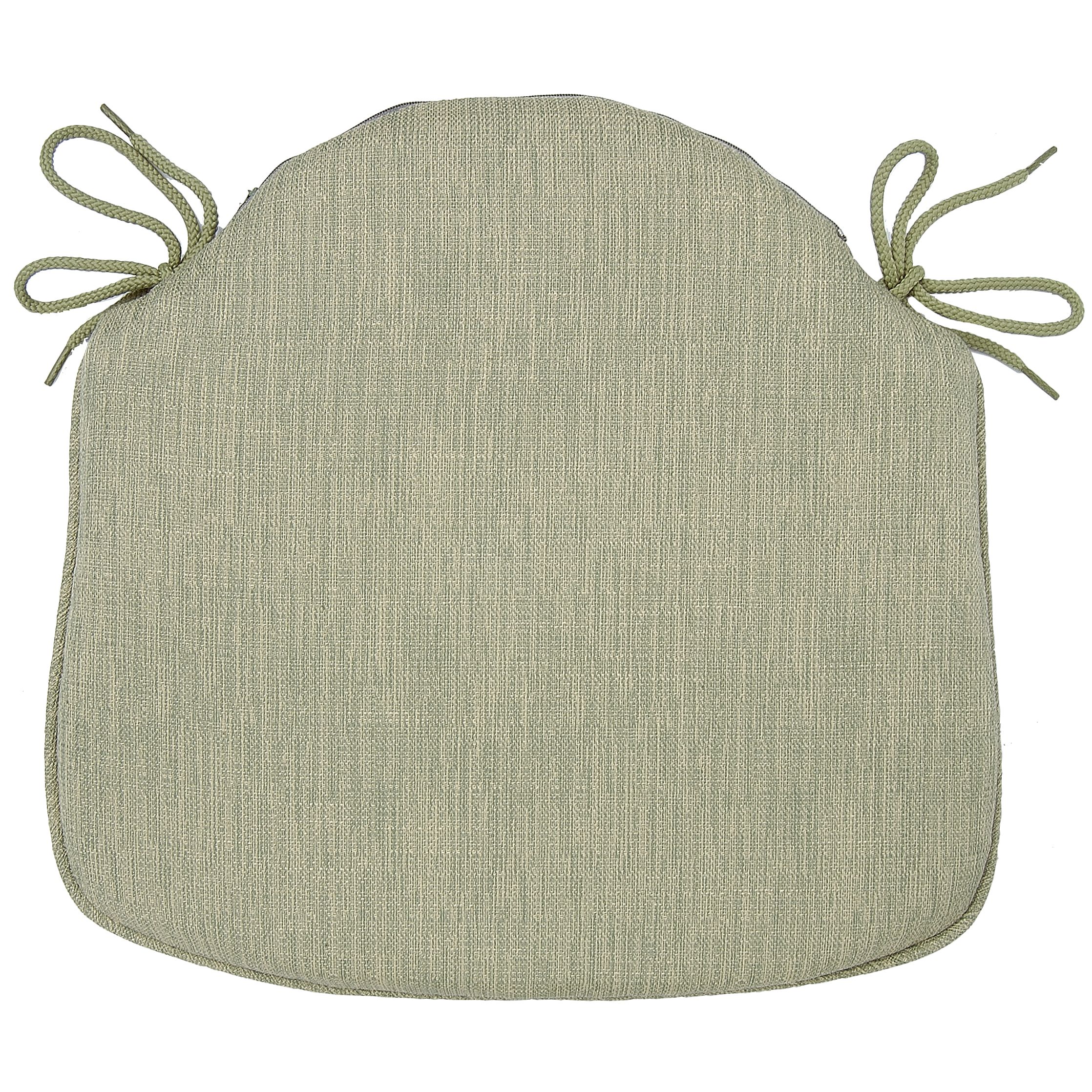 Wicker Seat Pad, Green Wicker Seat Pad, Green