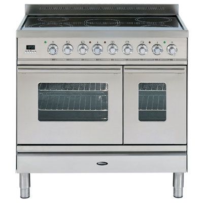 Britannia SI-9TC-SLX-S Range Cooker, Stainless Steel at John Lewis