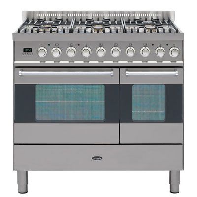 Britannia Range Cooker, Stainless Steel, SI-9T6-E-S at JohnLewis
