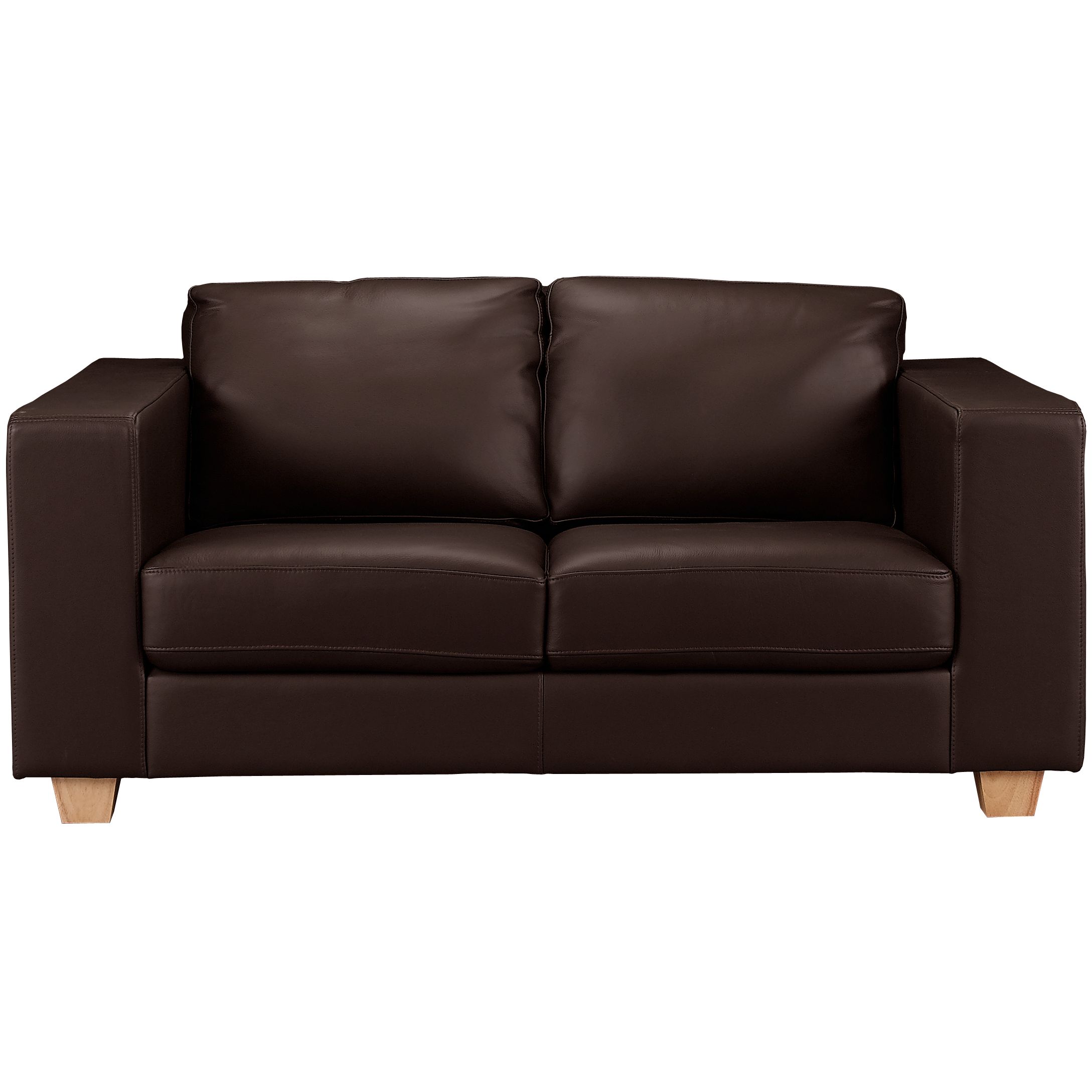 John Lewis Bassanio Small Leather Sofa
