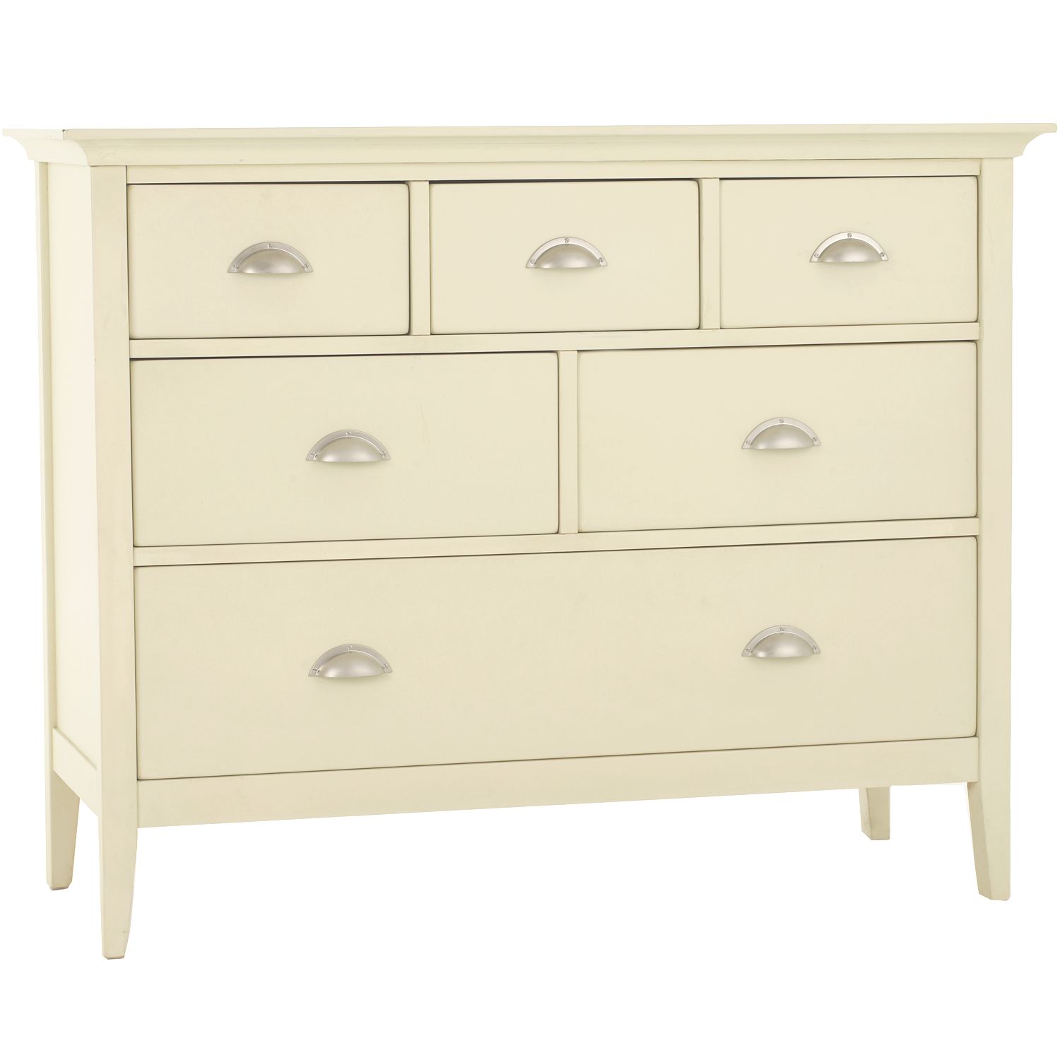 New England Low 6 Drawer Chest