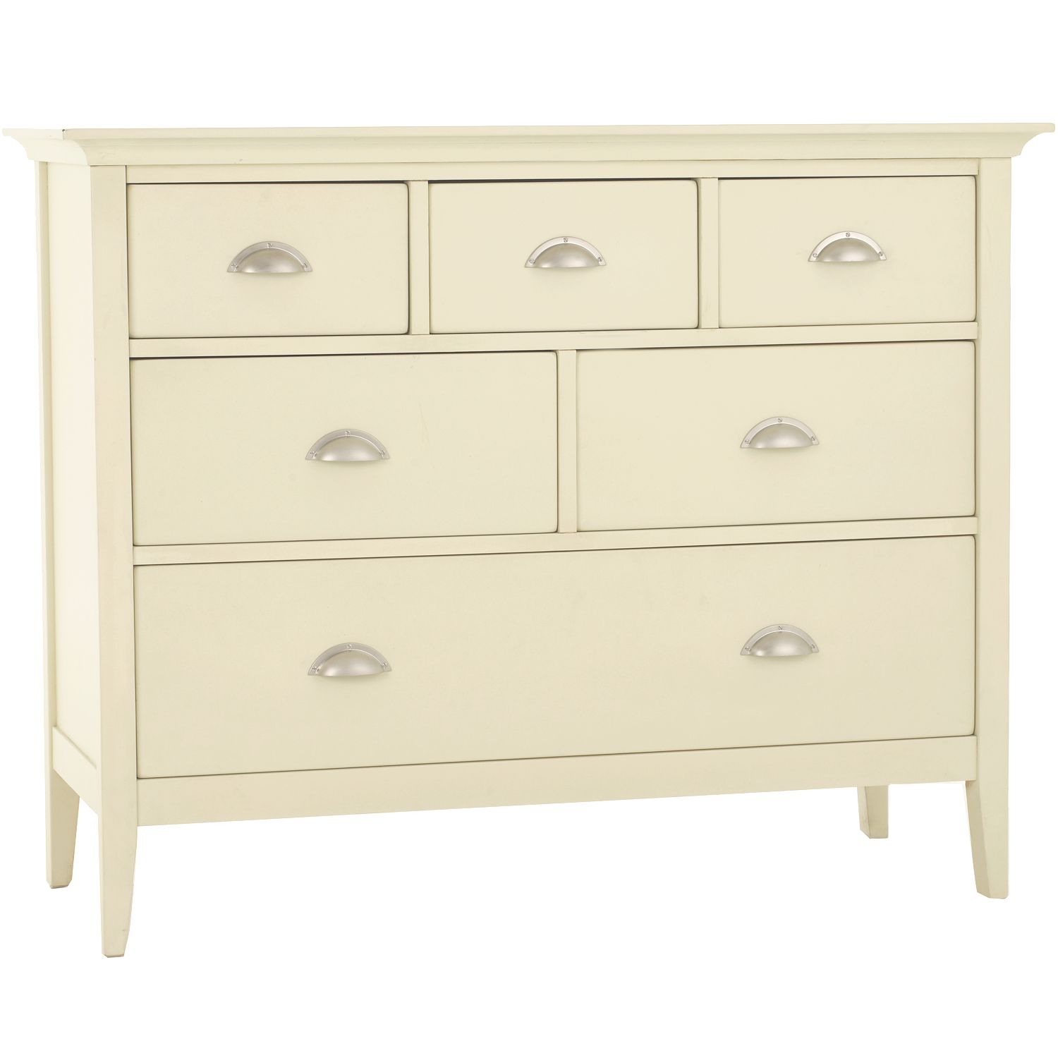 John Lewis New England Low 6 Drawer Chest at John Lewis