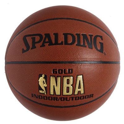 Spalding NBA Indoor/Outdoor Basketball, Gold