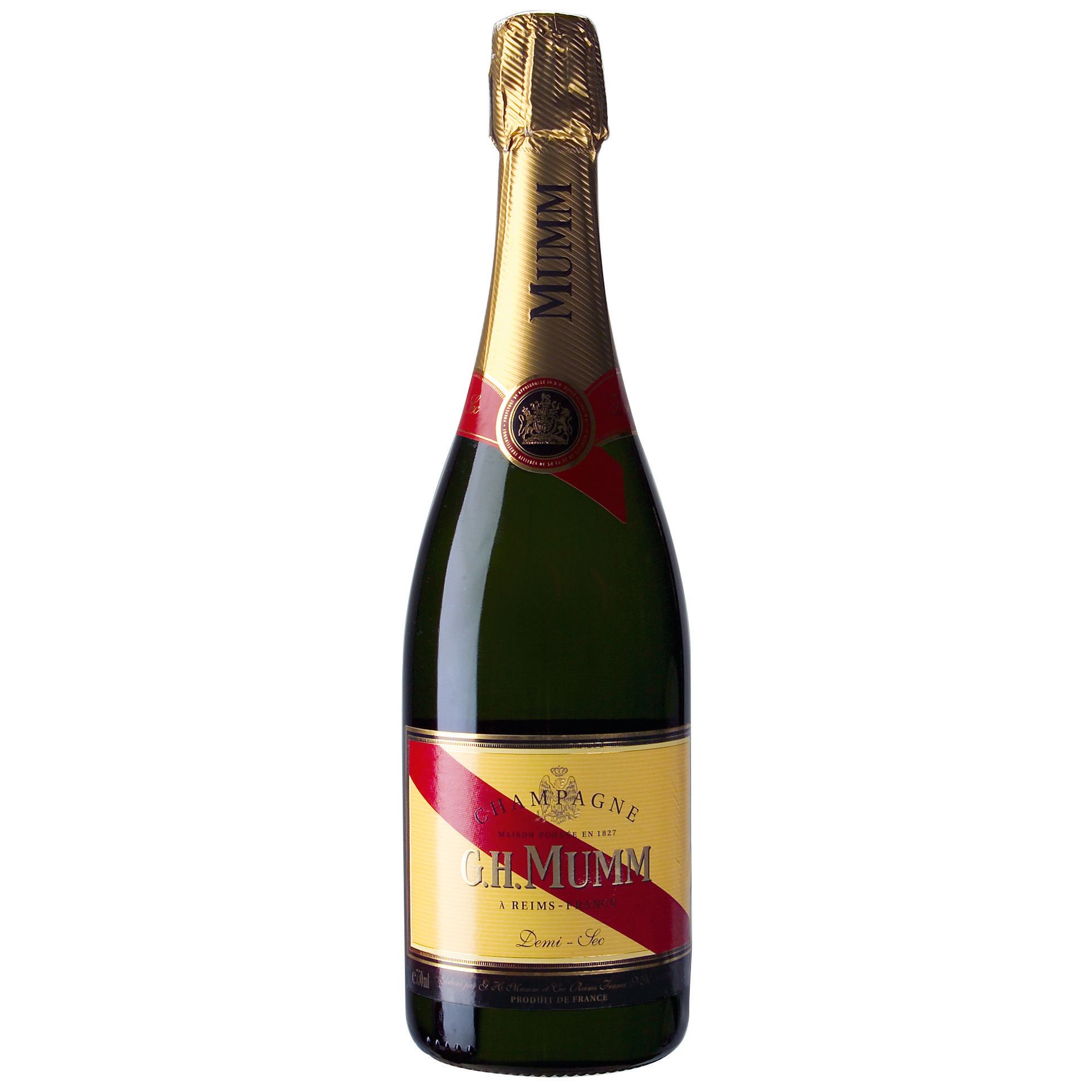 G. H. Mumm Demi Sec NV Champagne, France at John Lewis