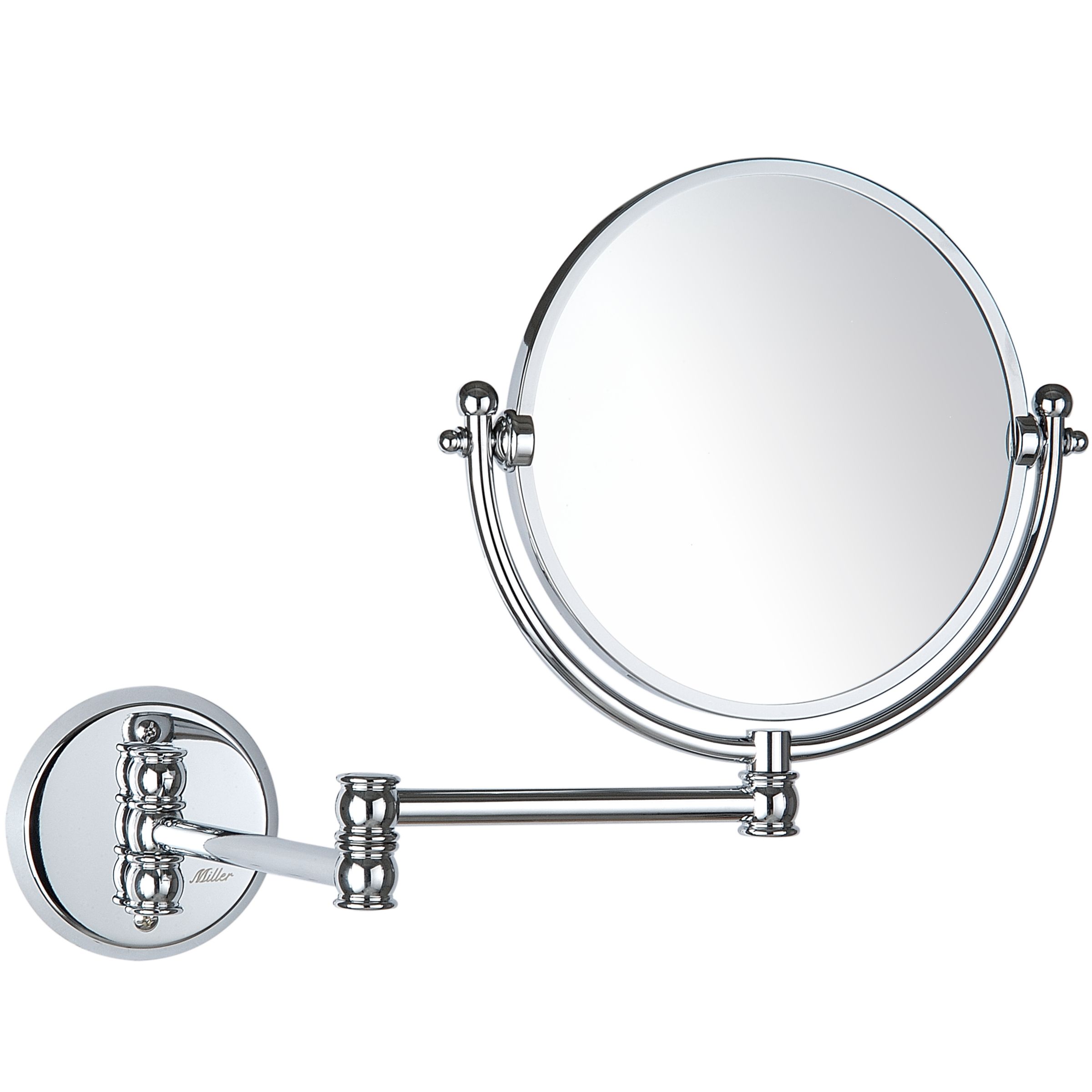 John Lewis Chrome Extending Mirror at John Lewis