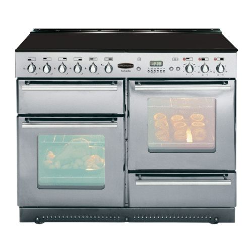Rangemaster Toledo 110 Electric Range Cooker Silver