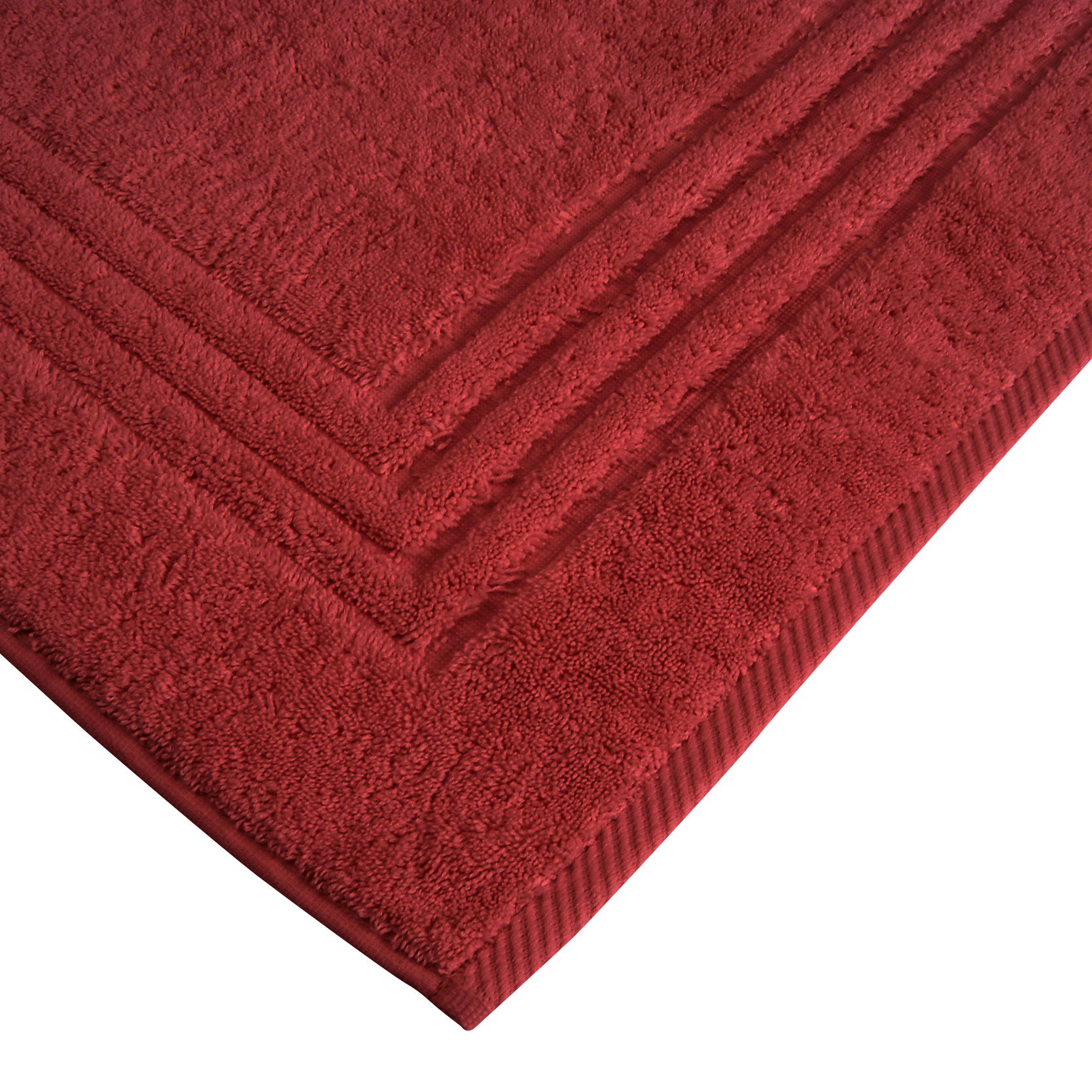 John Lewis Egyptian Bath Mat, Mulberry