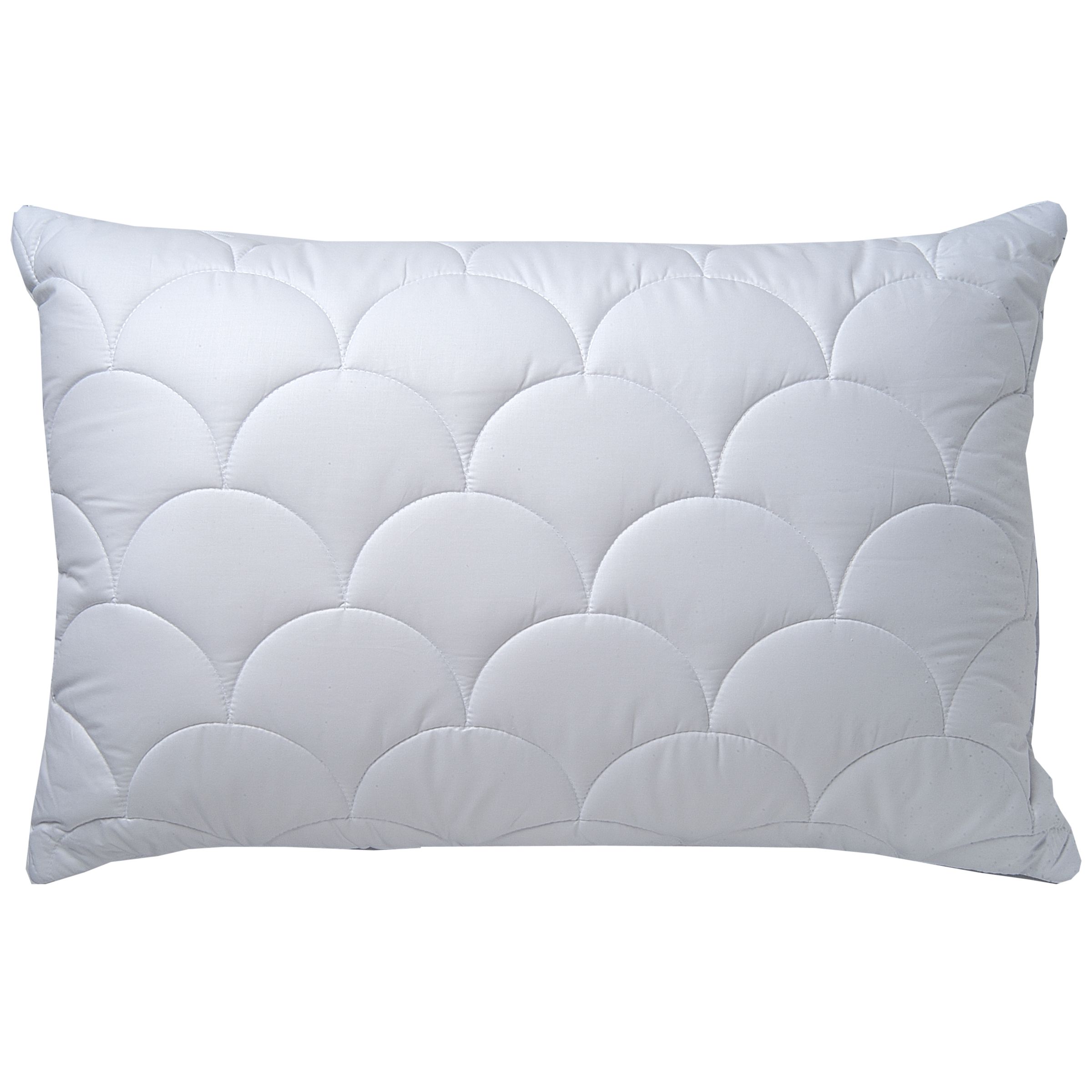 John Lewis Siliconised Cluster Fibre Quilted Pillow