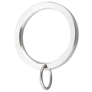 Stainless Steel Curtain Rings, Pack of 6, 19mm