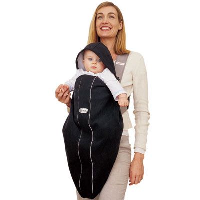 BabyBj&ouml;rn Cover for Baby Carrier, City Black