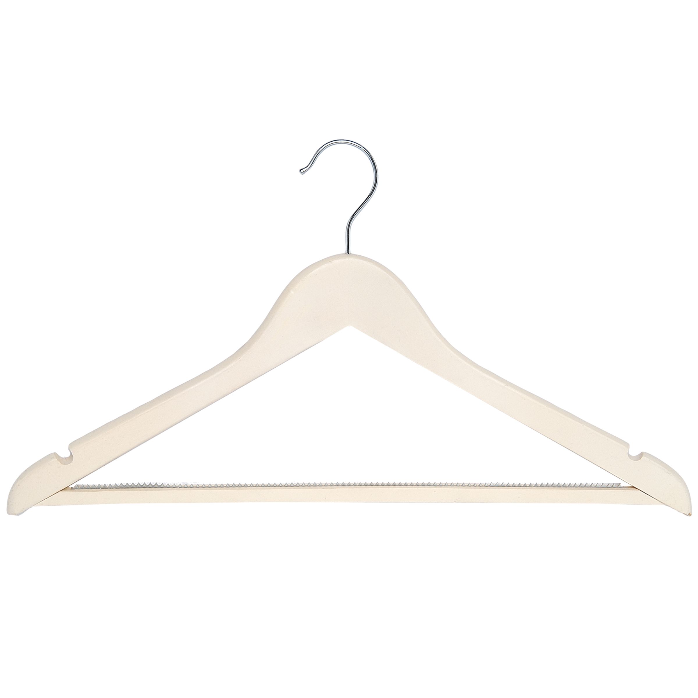Hangers, Almond, Set of 8 