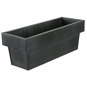 Stackable Trough, Black, Small