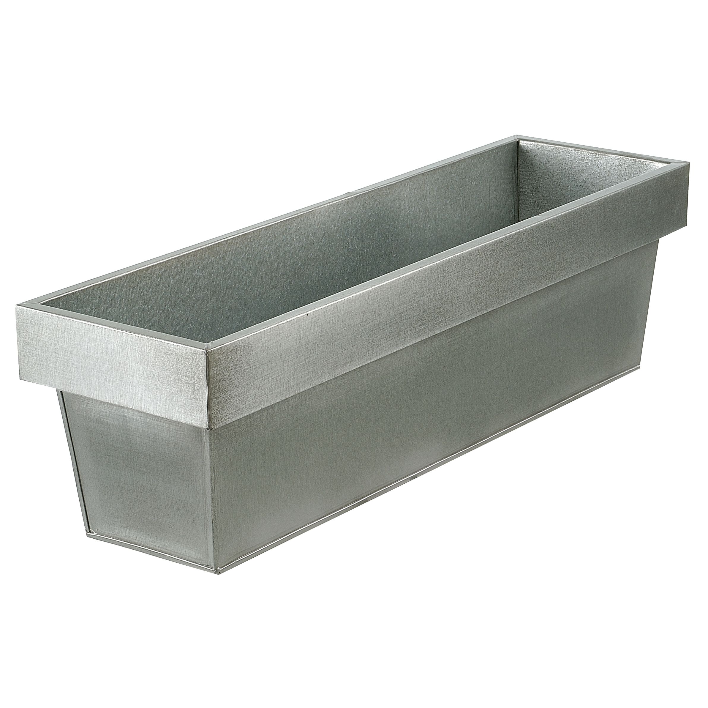 Stackable Trough, Titanium, Medium