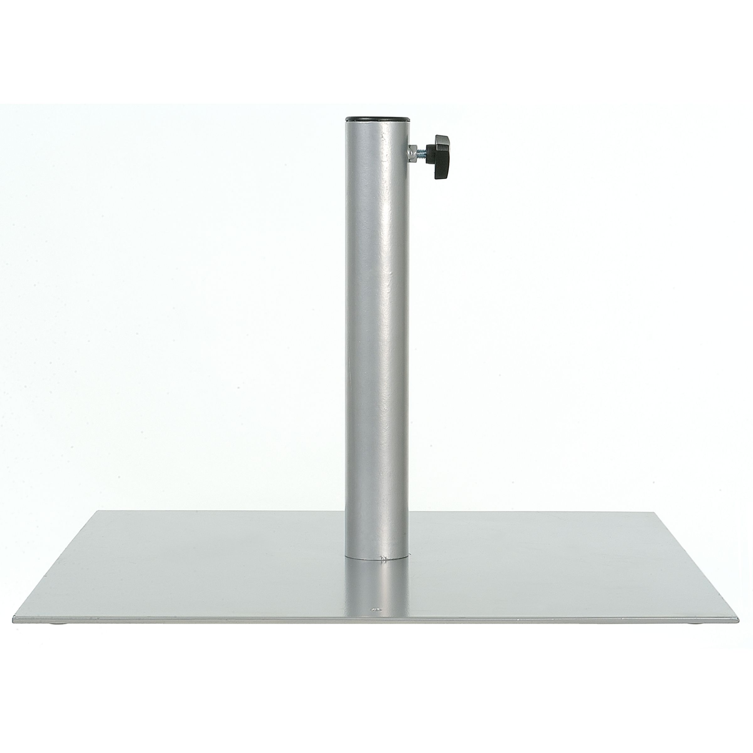 Neptune Medium Steel Garden Base Weight Silver