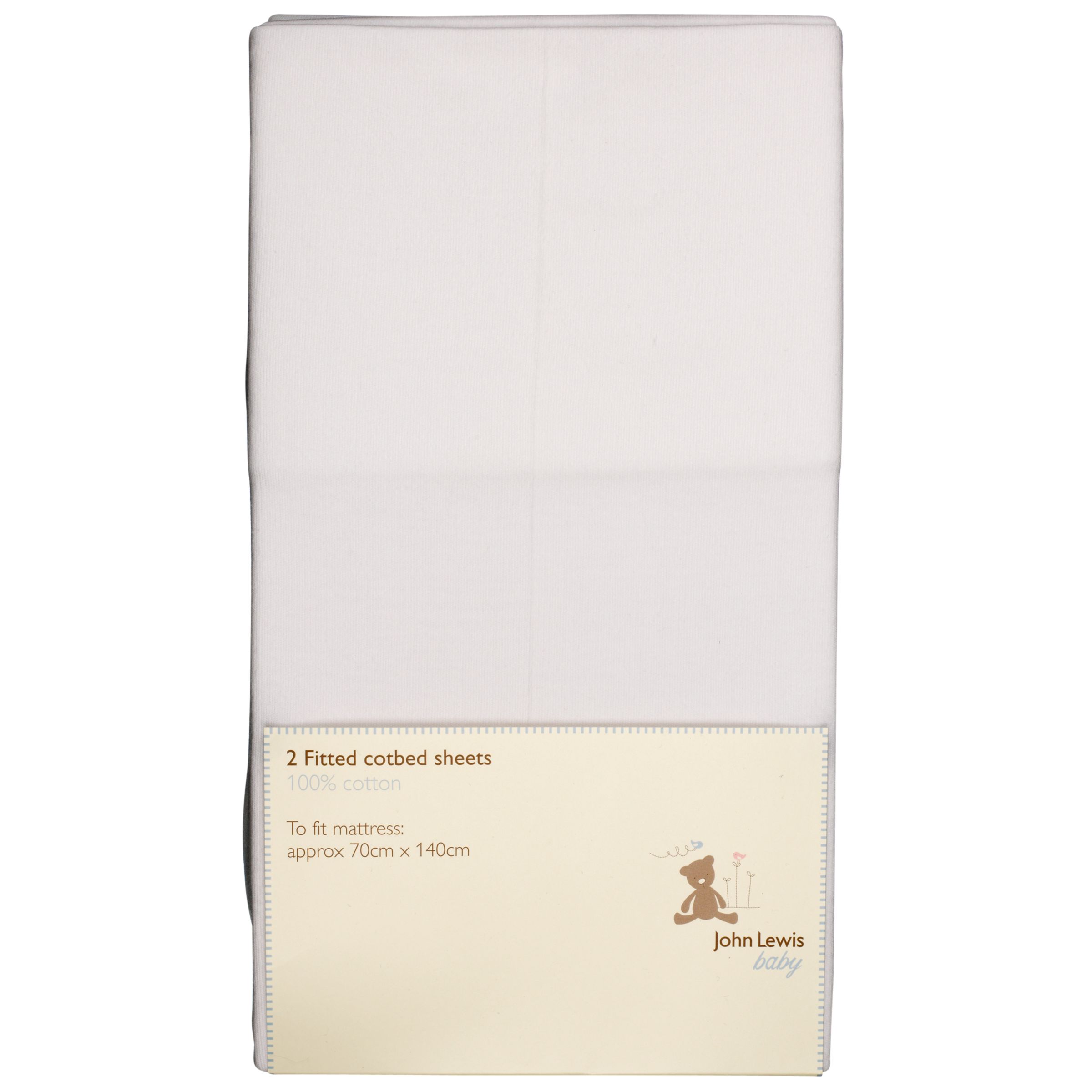 Fitted Standard Cotbed Sheet,