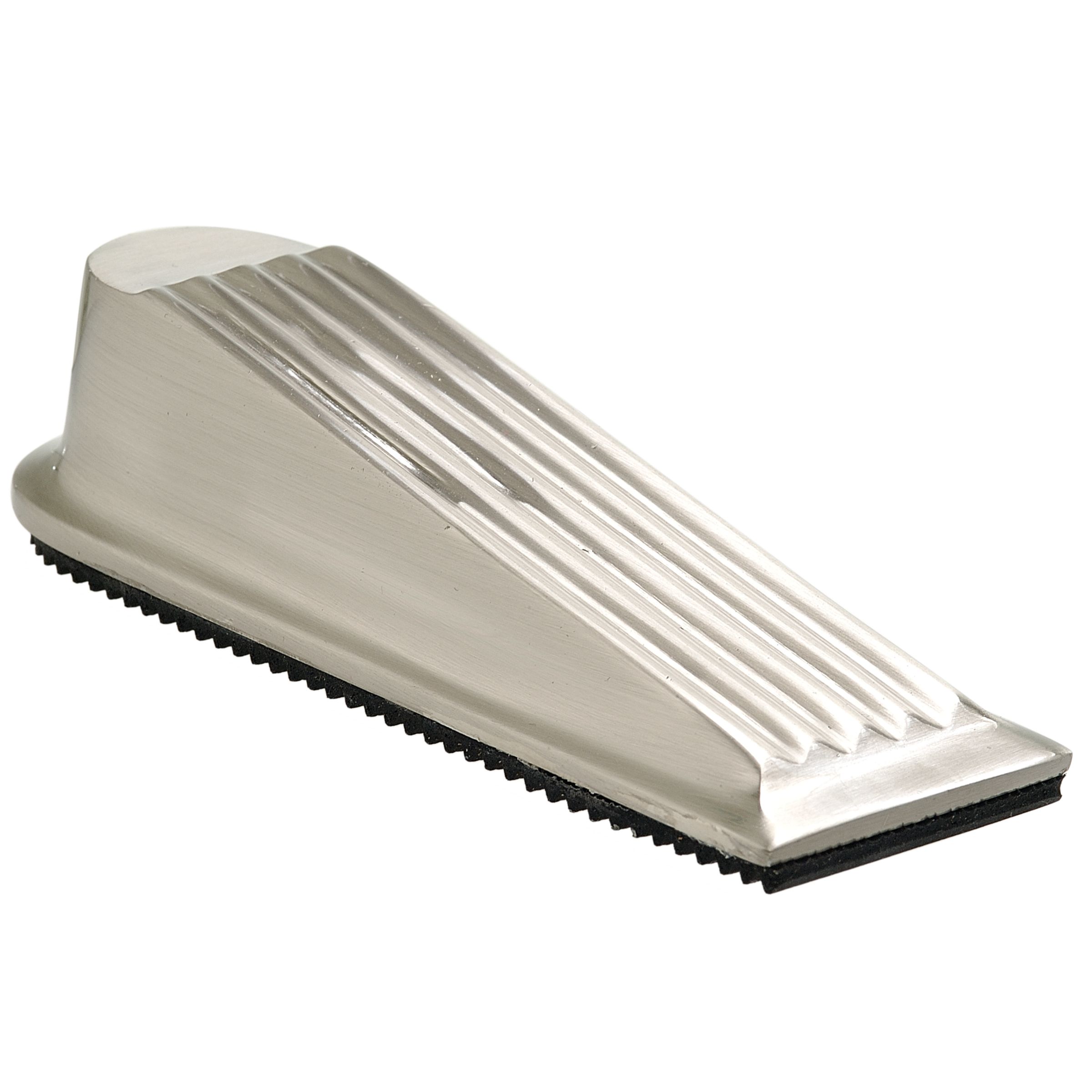 John Lewis Door Wedge, Satin Chrome