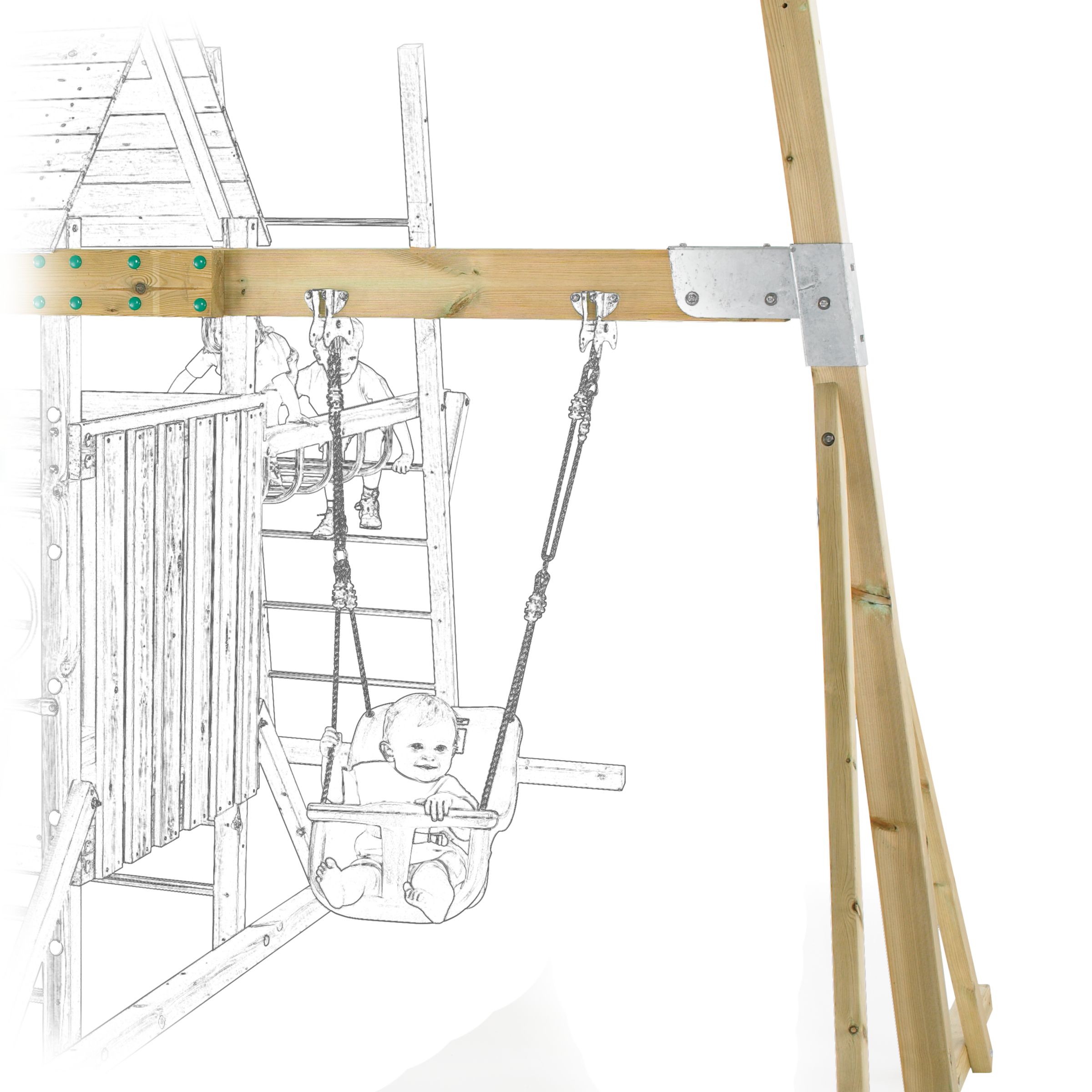 TP491 Kingswood Single Swing Arm