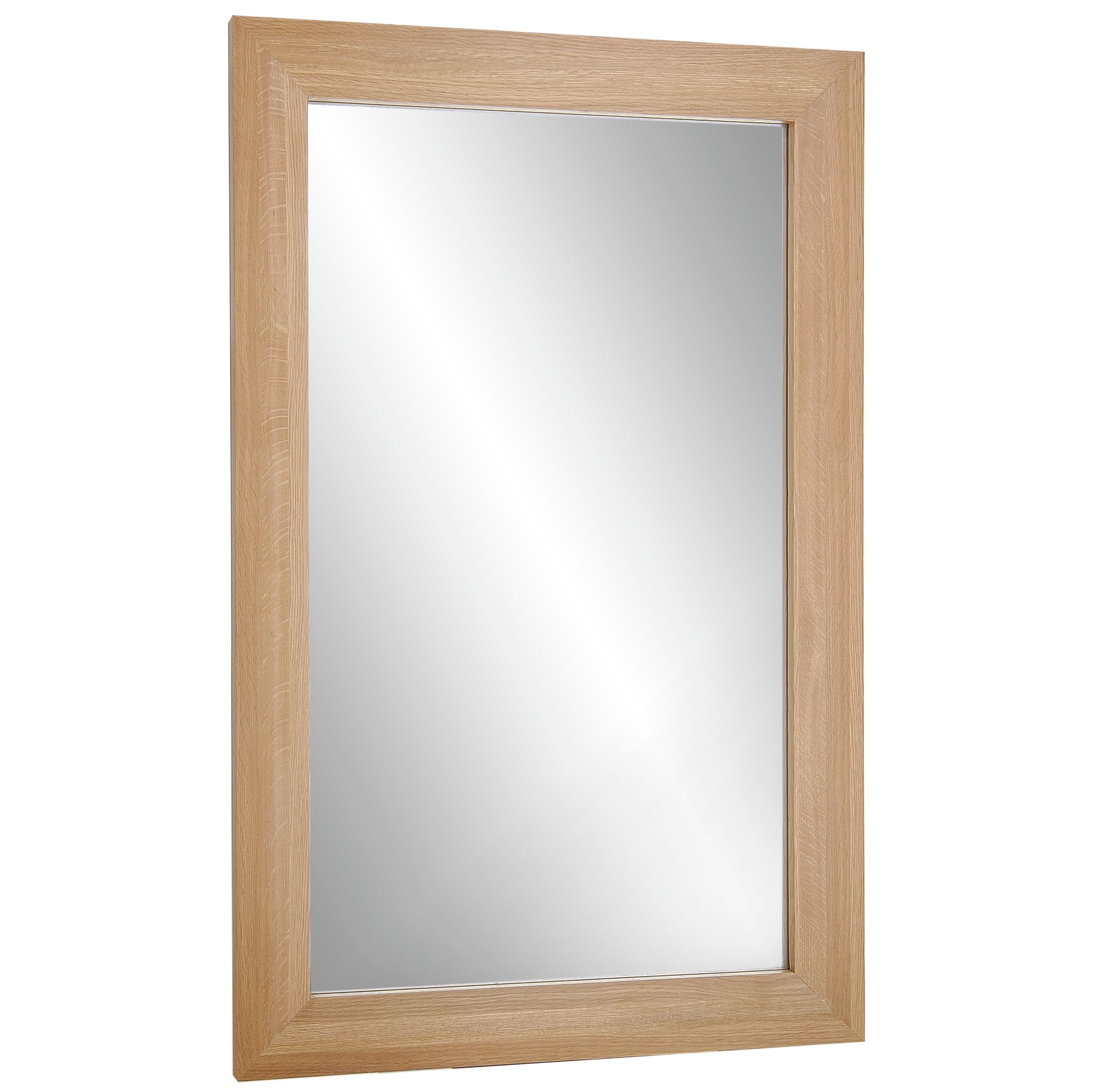 Natural contemporary look with clean lines, made from oak solids and veneers with a lacquered finish. Zinc alloy handles have a sleek brushed nickel finish. Delivered fully assembled. Exclusive to John Lewis.