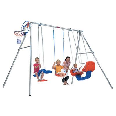 TP Giant Triple Swing Set 2