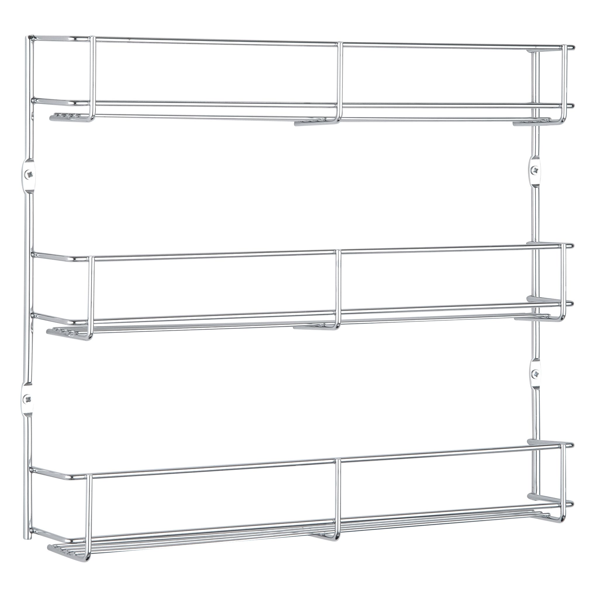 Chrome 3-Tier Spice Rack Chrome 3-Tier Spice Rack