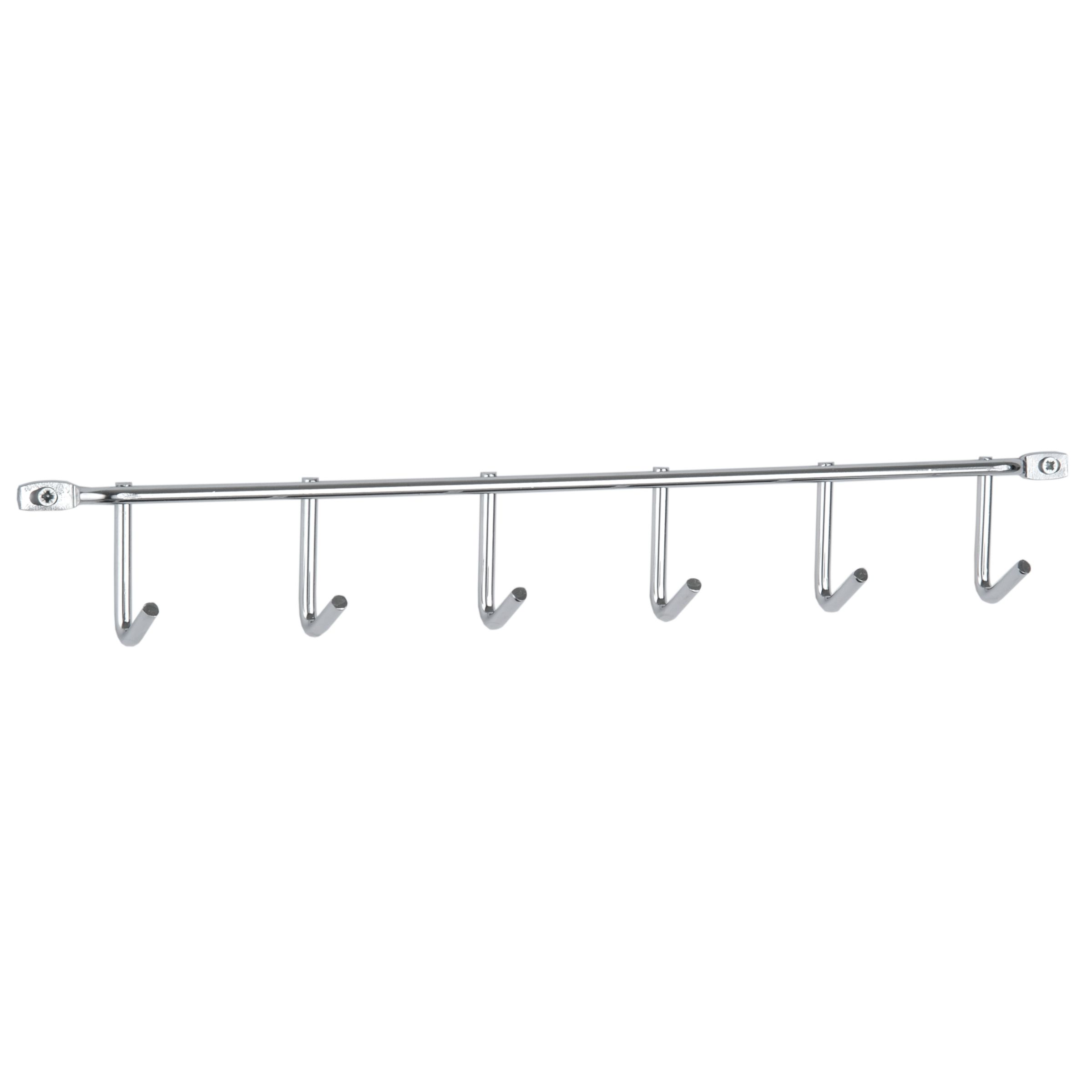 Chrome Multi Hook Rail