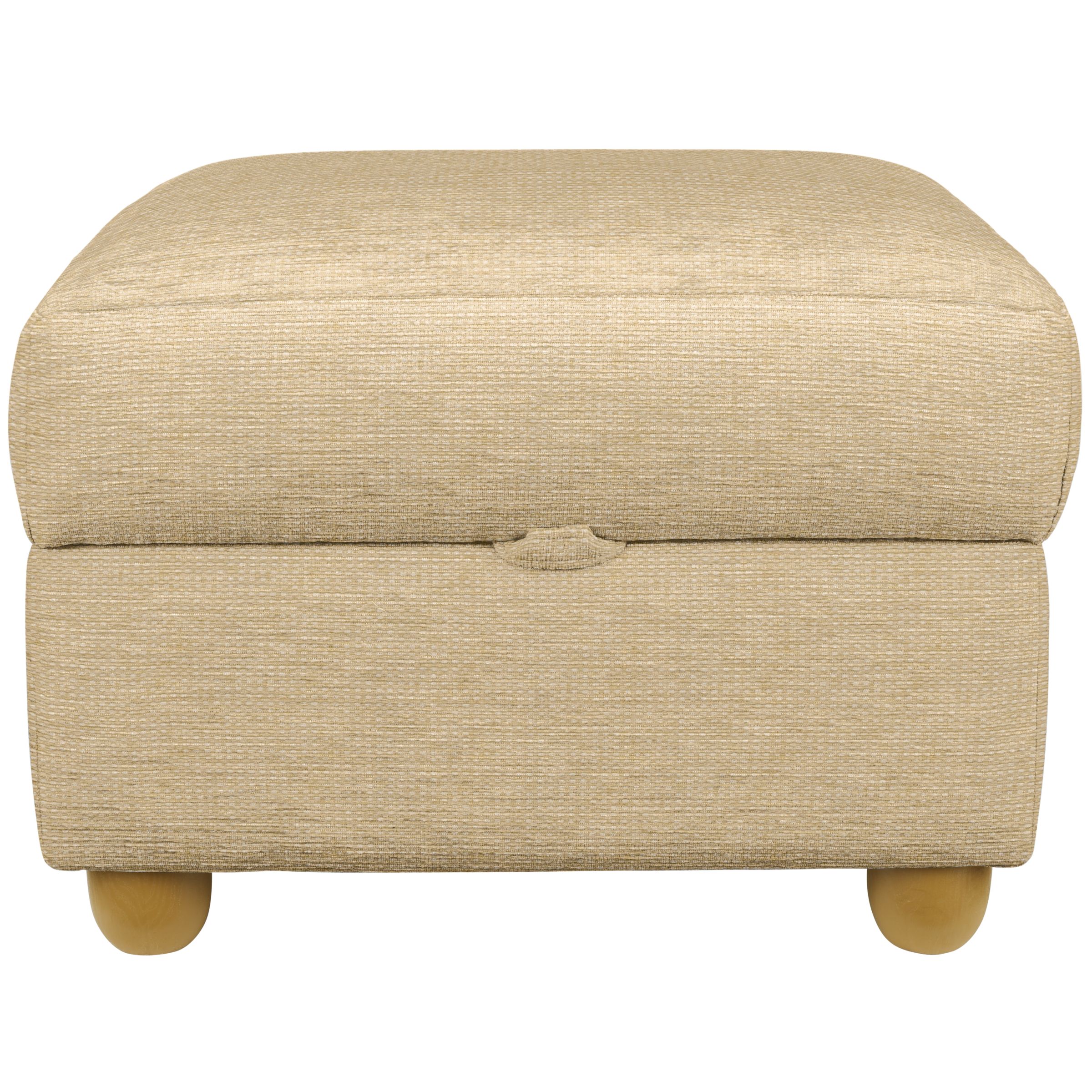 John Lewis Carla Footstool Ecru