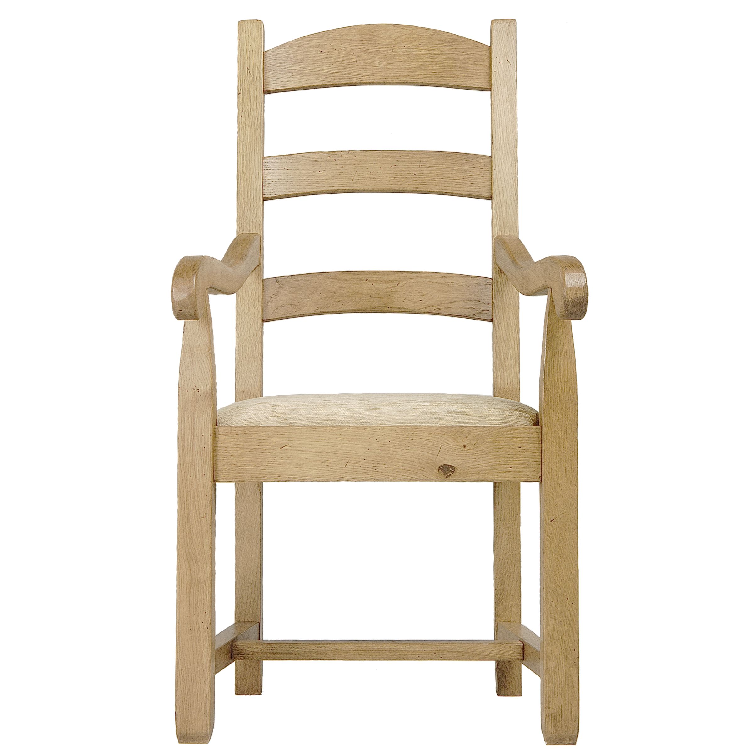 John Lewis Bergerac Dining Armchair Vanille