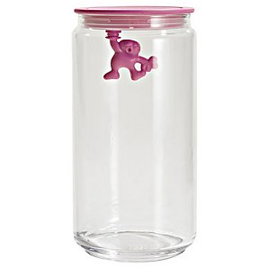 Alessi Pink Gianni Storage Jar, 20.5cm