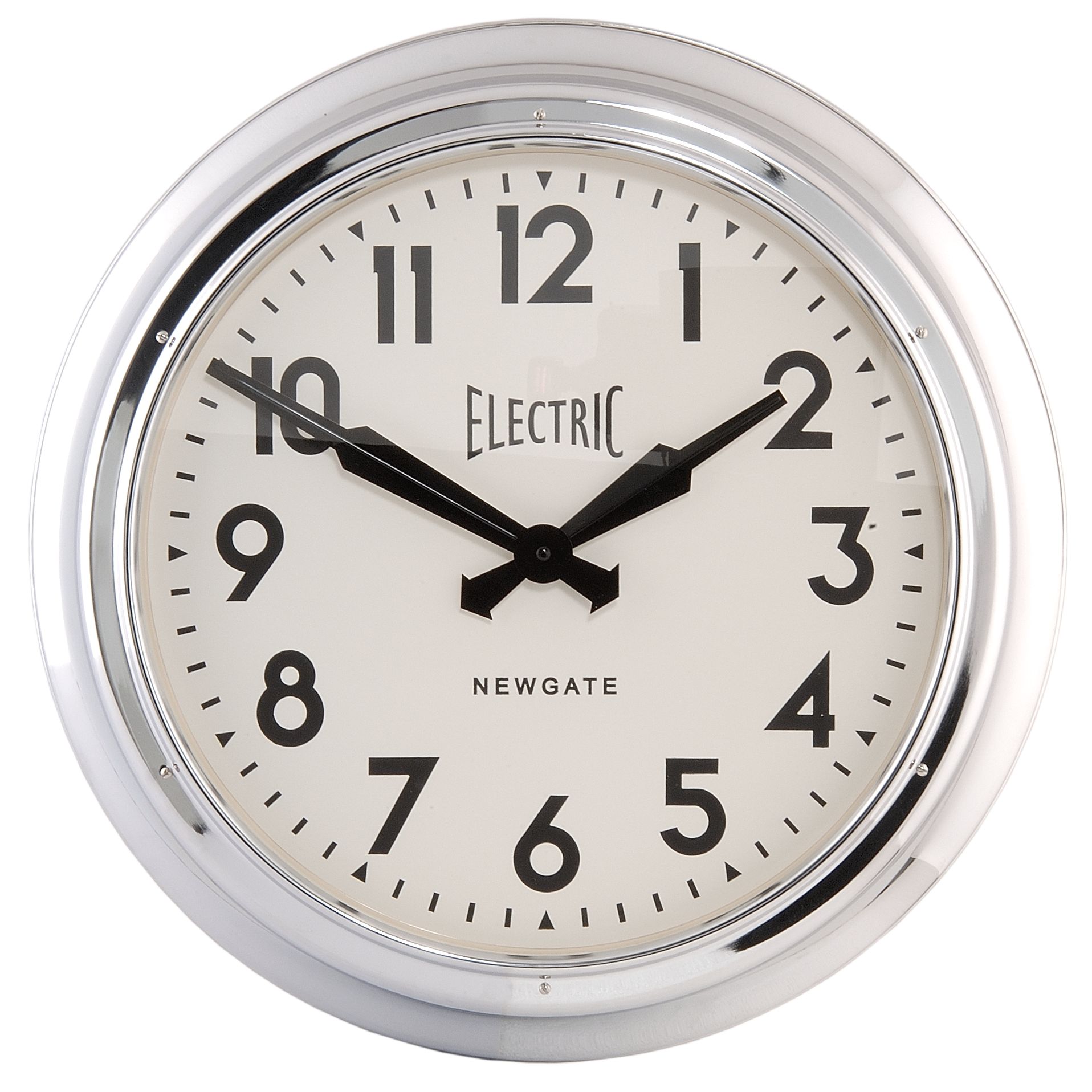 Newgate Electric Wall Clock at John Lewis