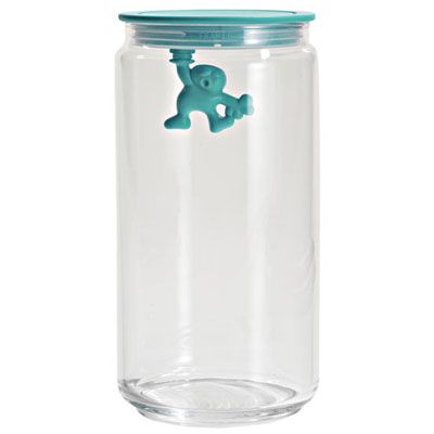 Alessi Blue Gianni Storage Jar, 20.5cm