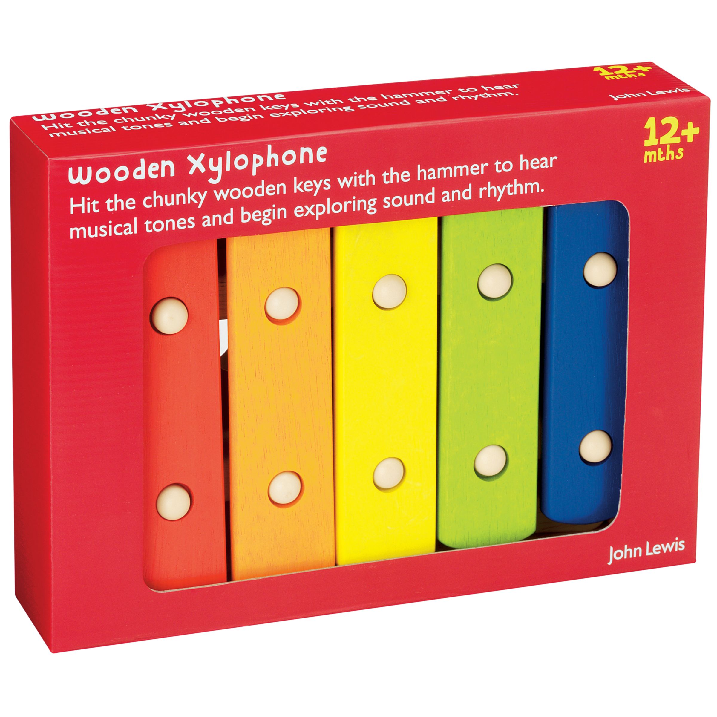John Lewis Wooden Xylophone