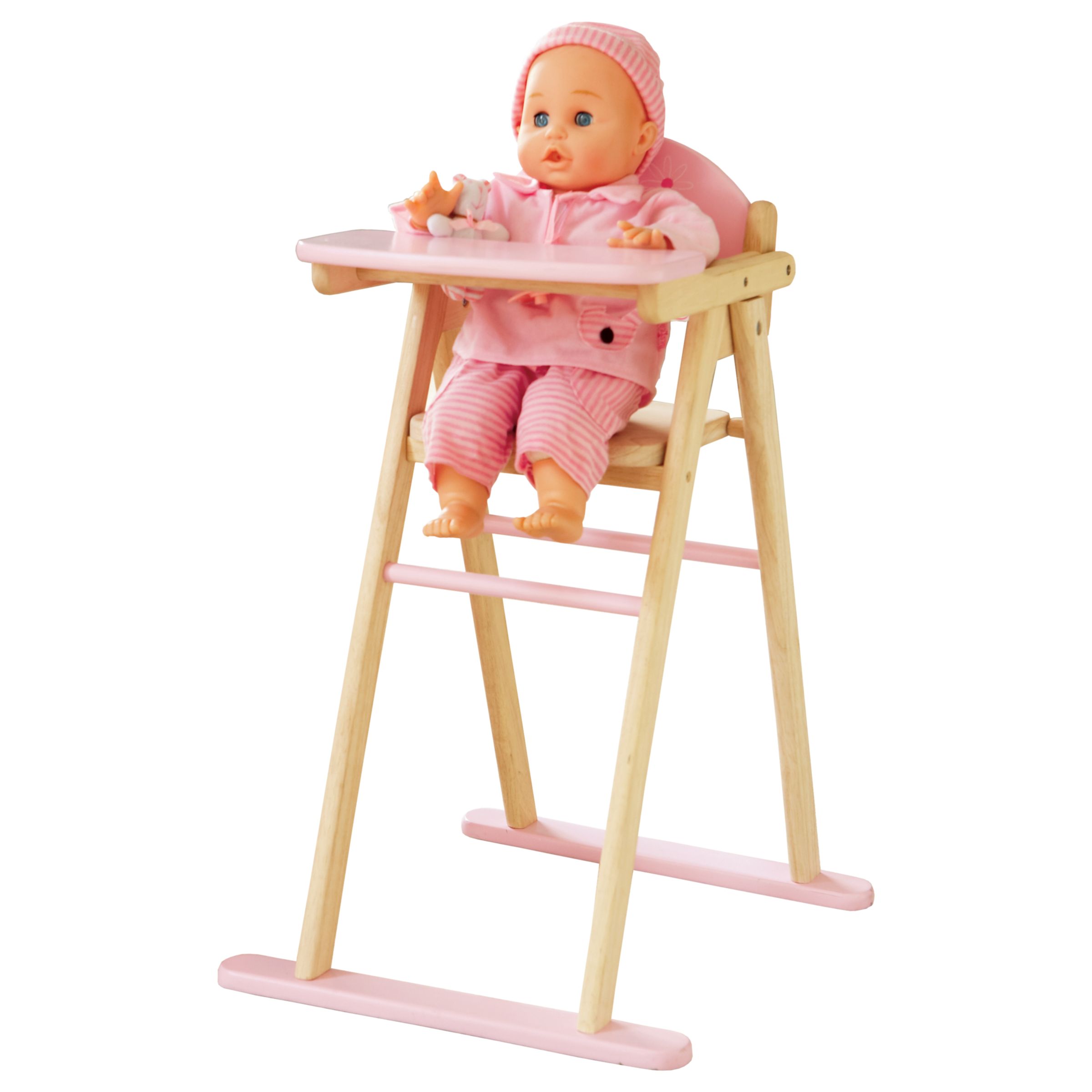 Wooden Doll` High Chair