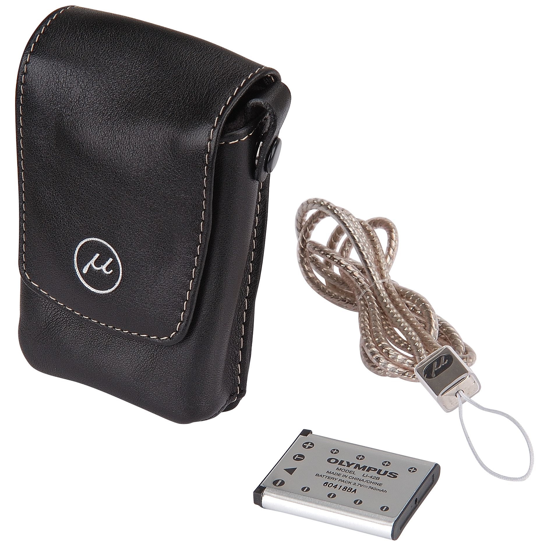 Olympus Mju Leather Digital Camera Case and Kit