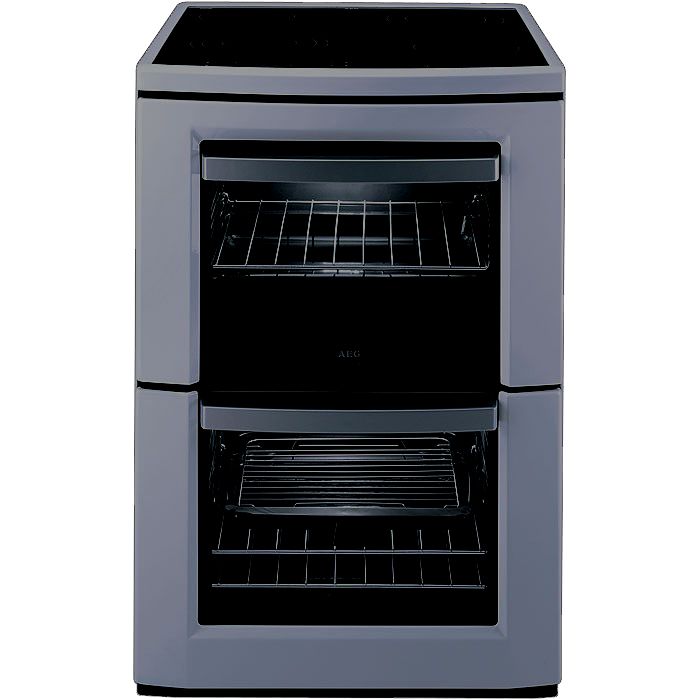 AEG D98000VFM Electric Cooker, Stainless Steel at John Lewis