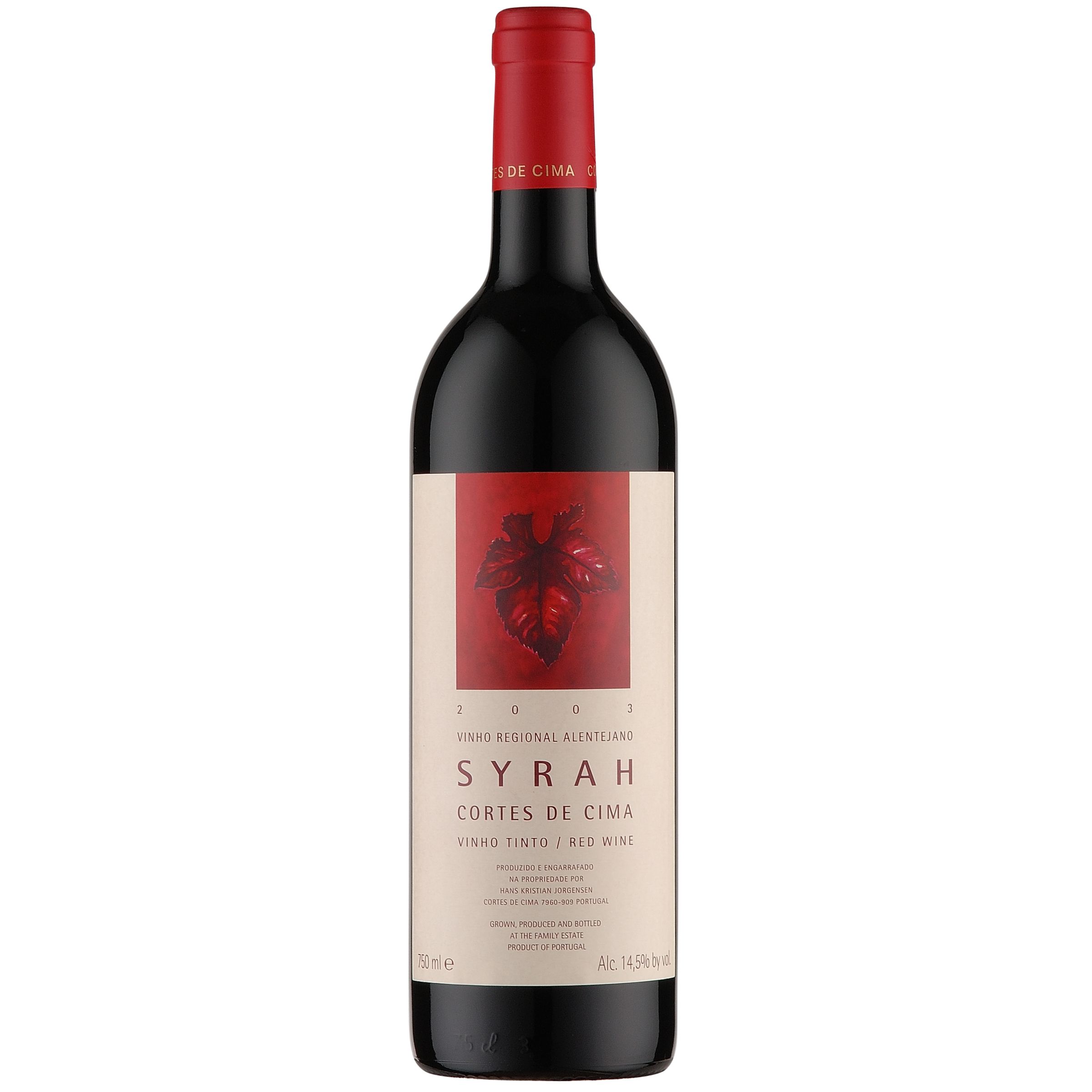 Cortes de Cima Syrah 2005 Alentejo, Portugal 