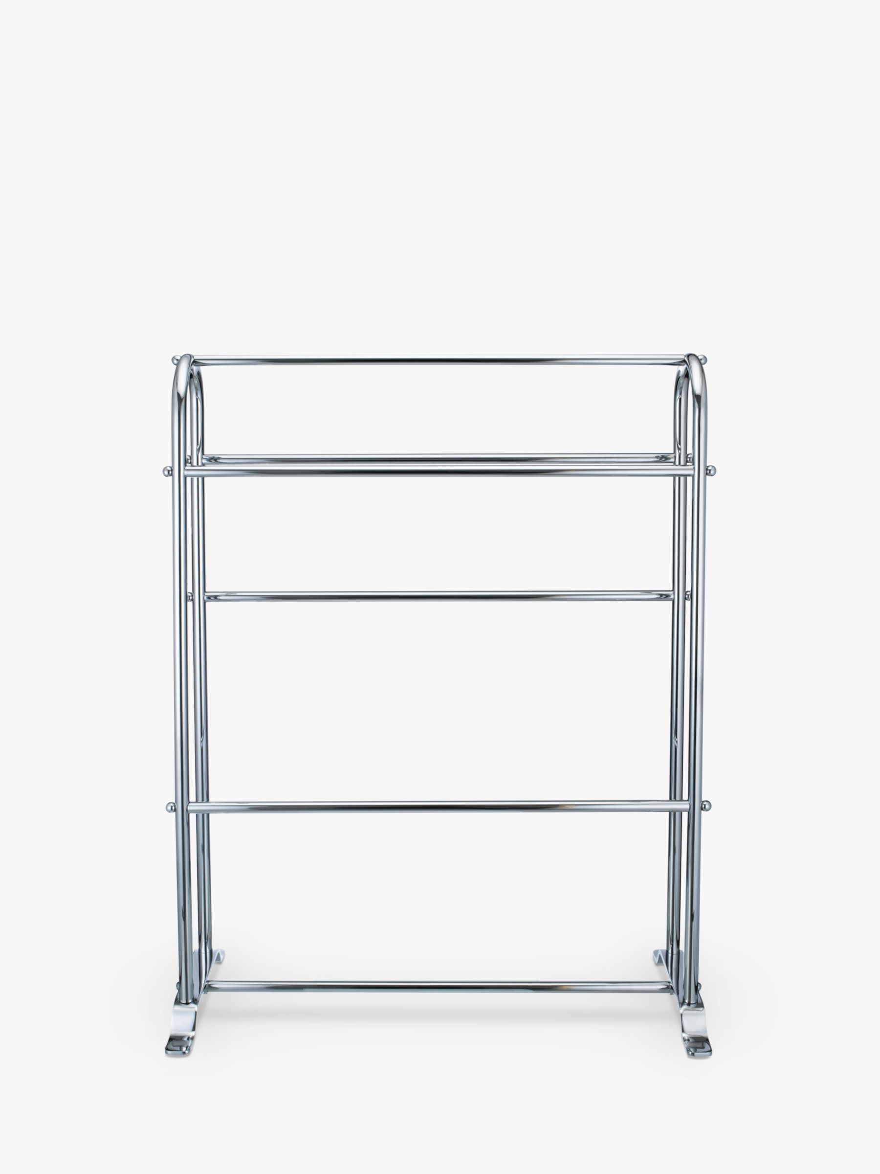 Chrome Finish Towel Horse