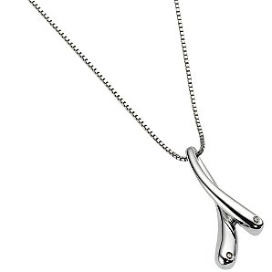 Hot Diamonds Go With The Flow Necklace, DP068