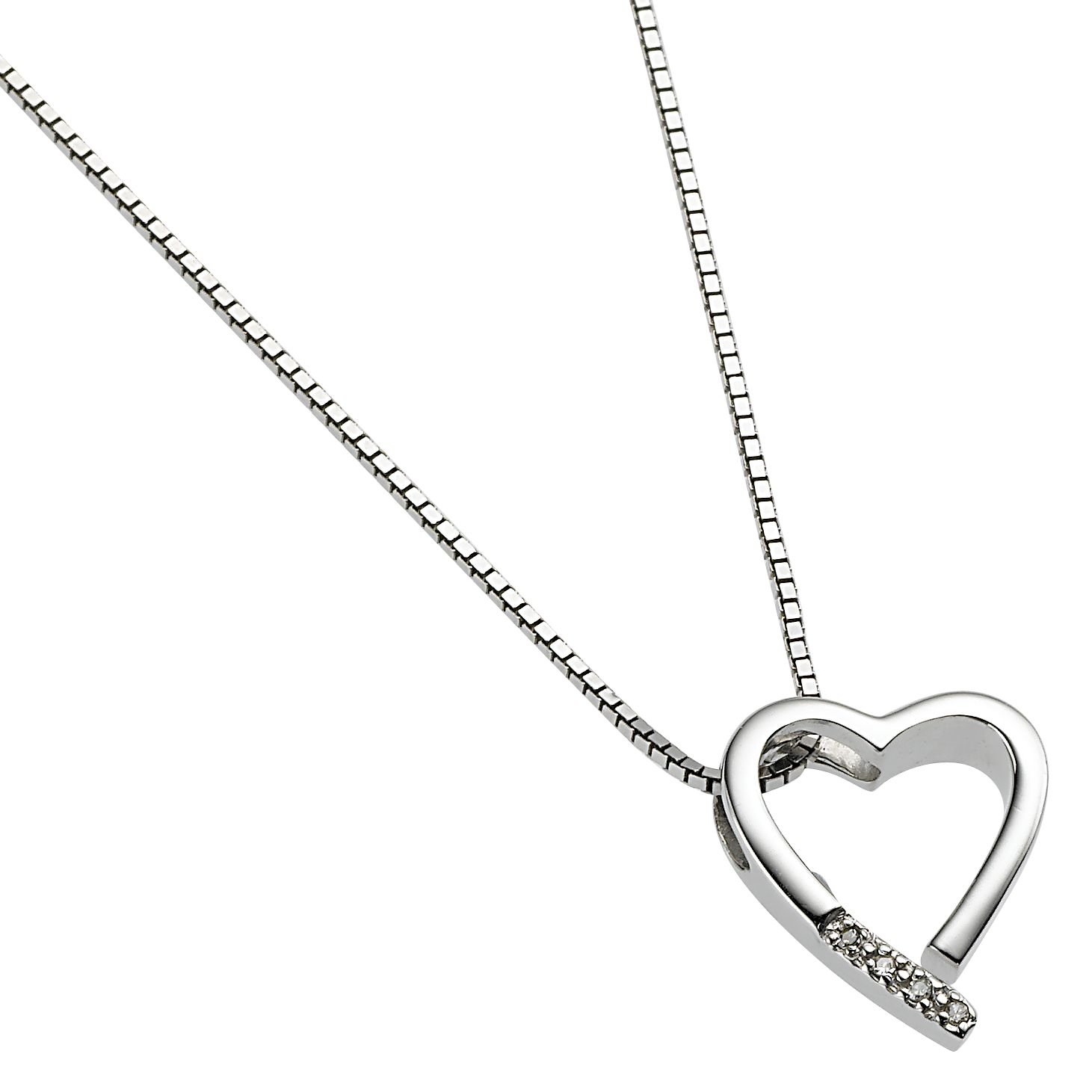 Just Add Love Open Heart Necklace, DP100