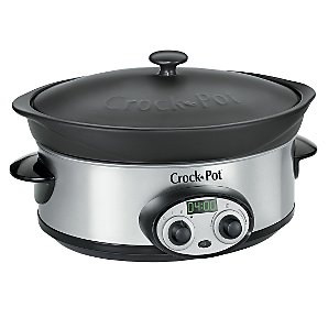 Crock Pot Programmable Slow Cooker, SCVI600BS