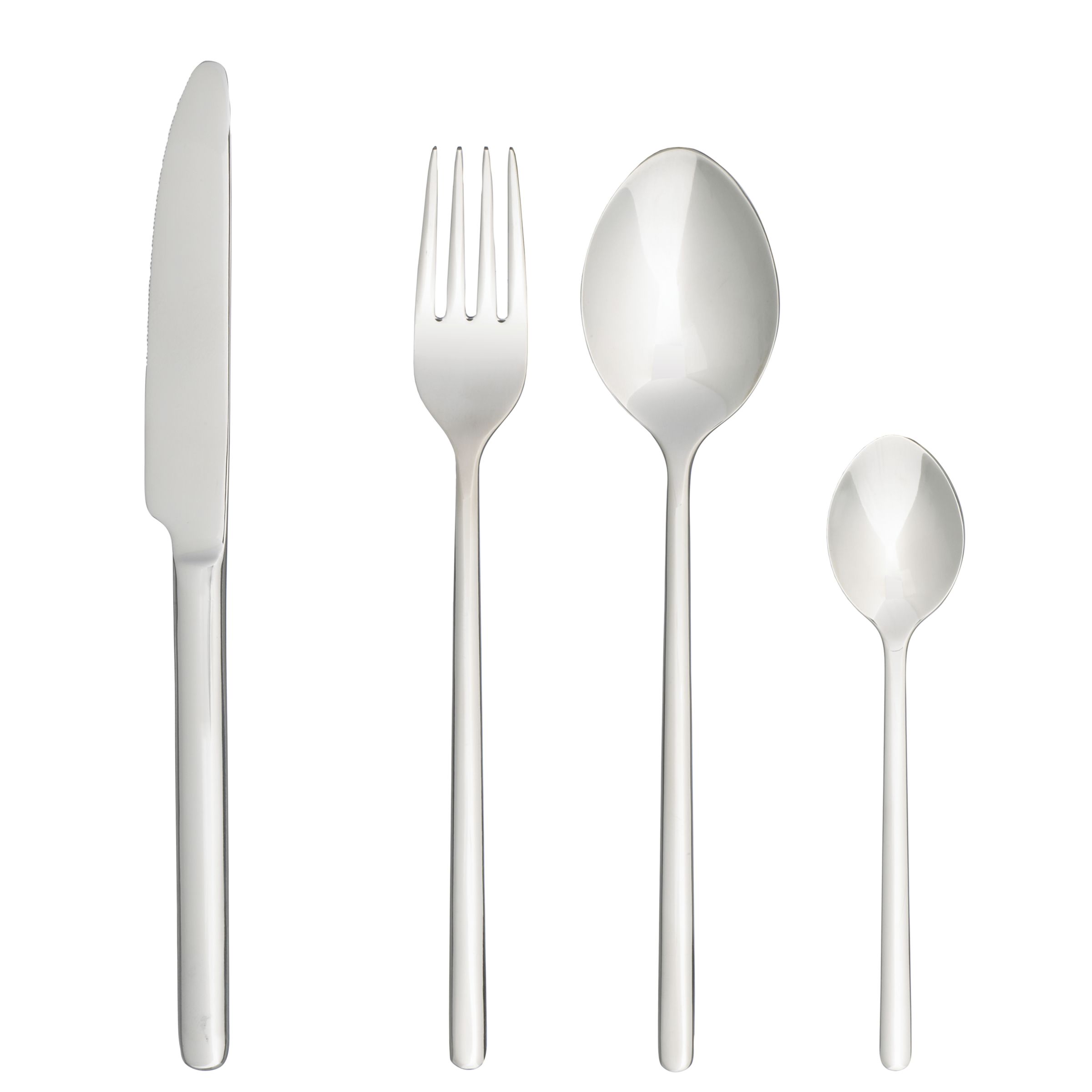 Stem Cutlery Set, 24-Piece