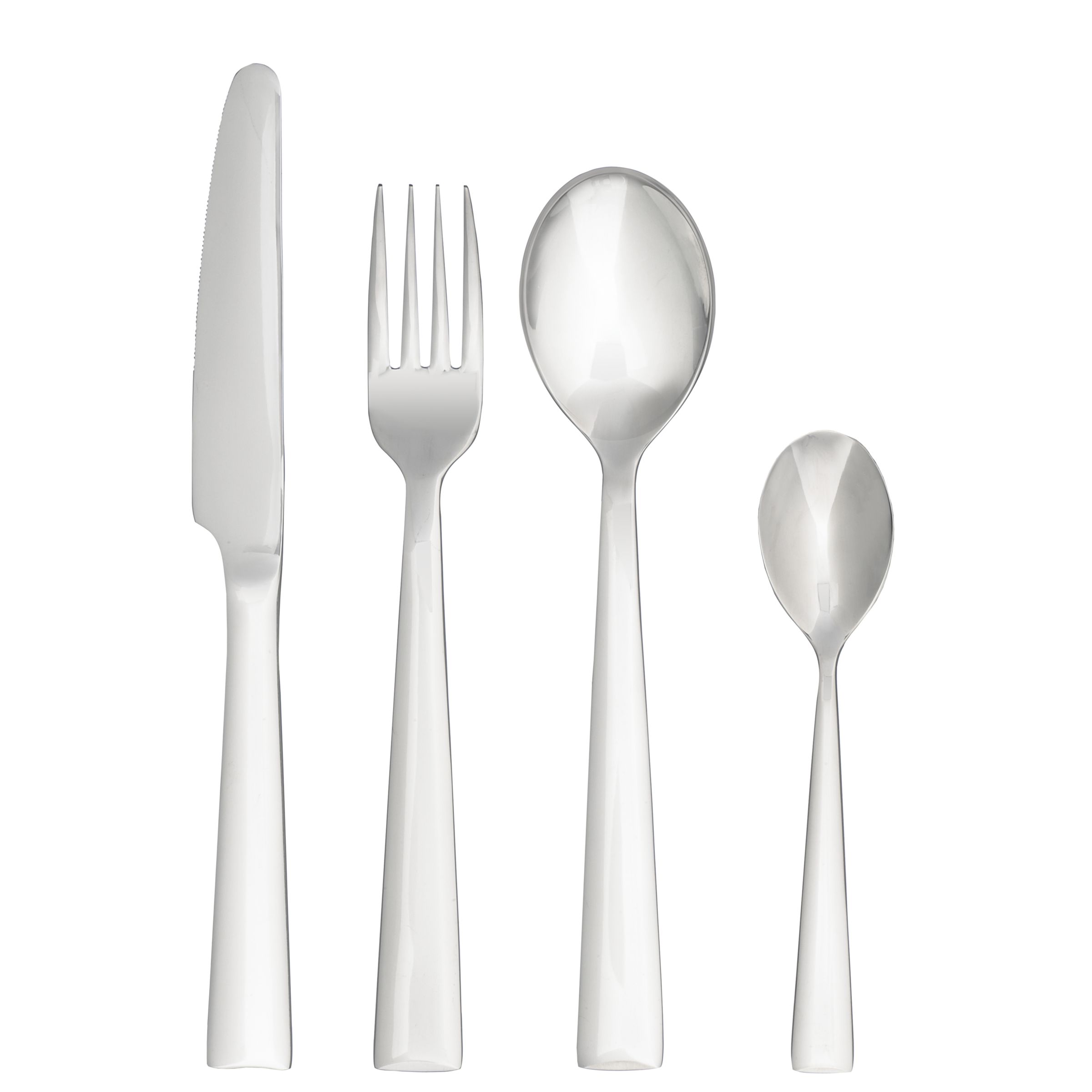 Wave Cutlery Set, 24-Piece