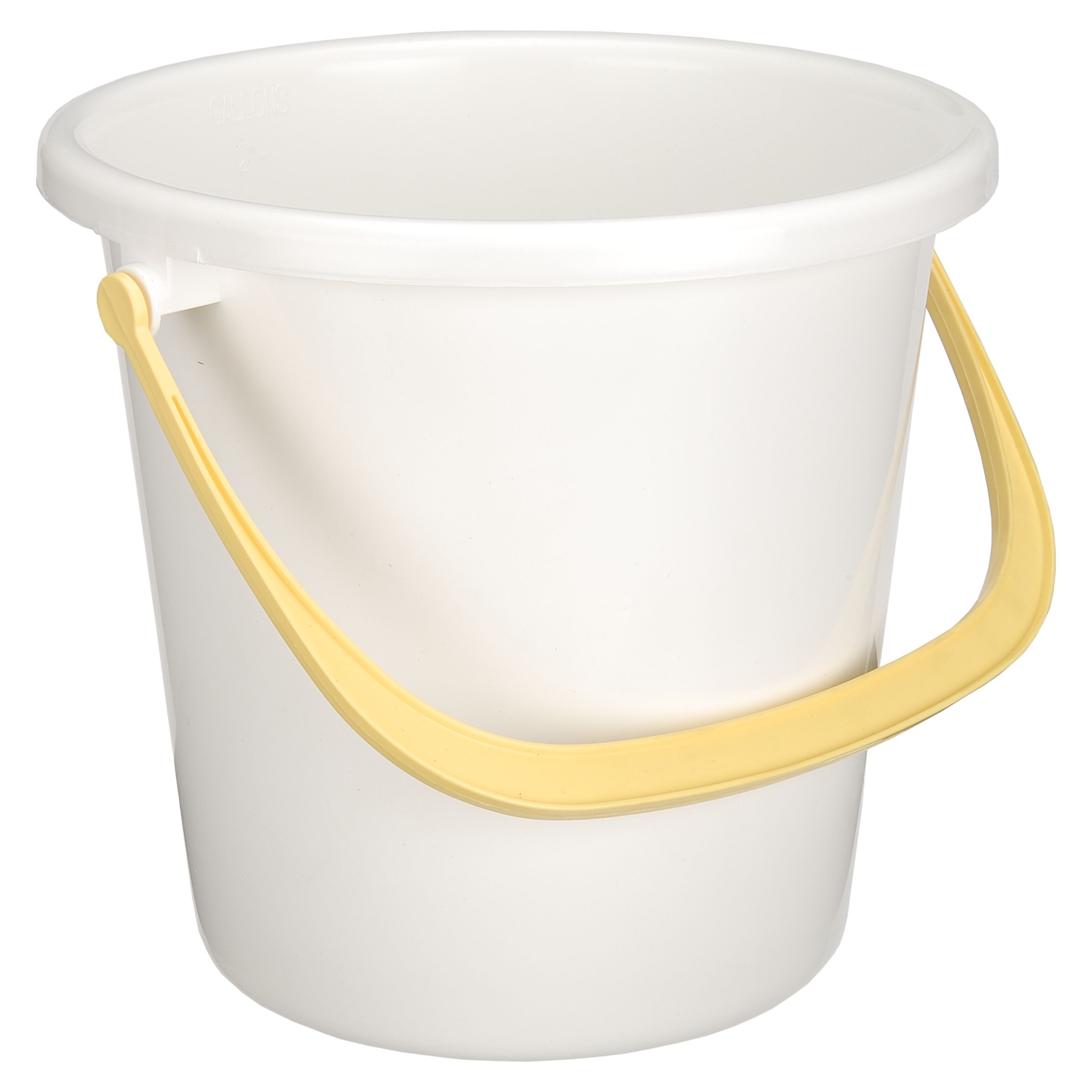 John Lewis Value Nappy Pail, White