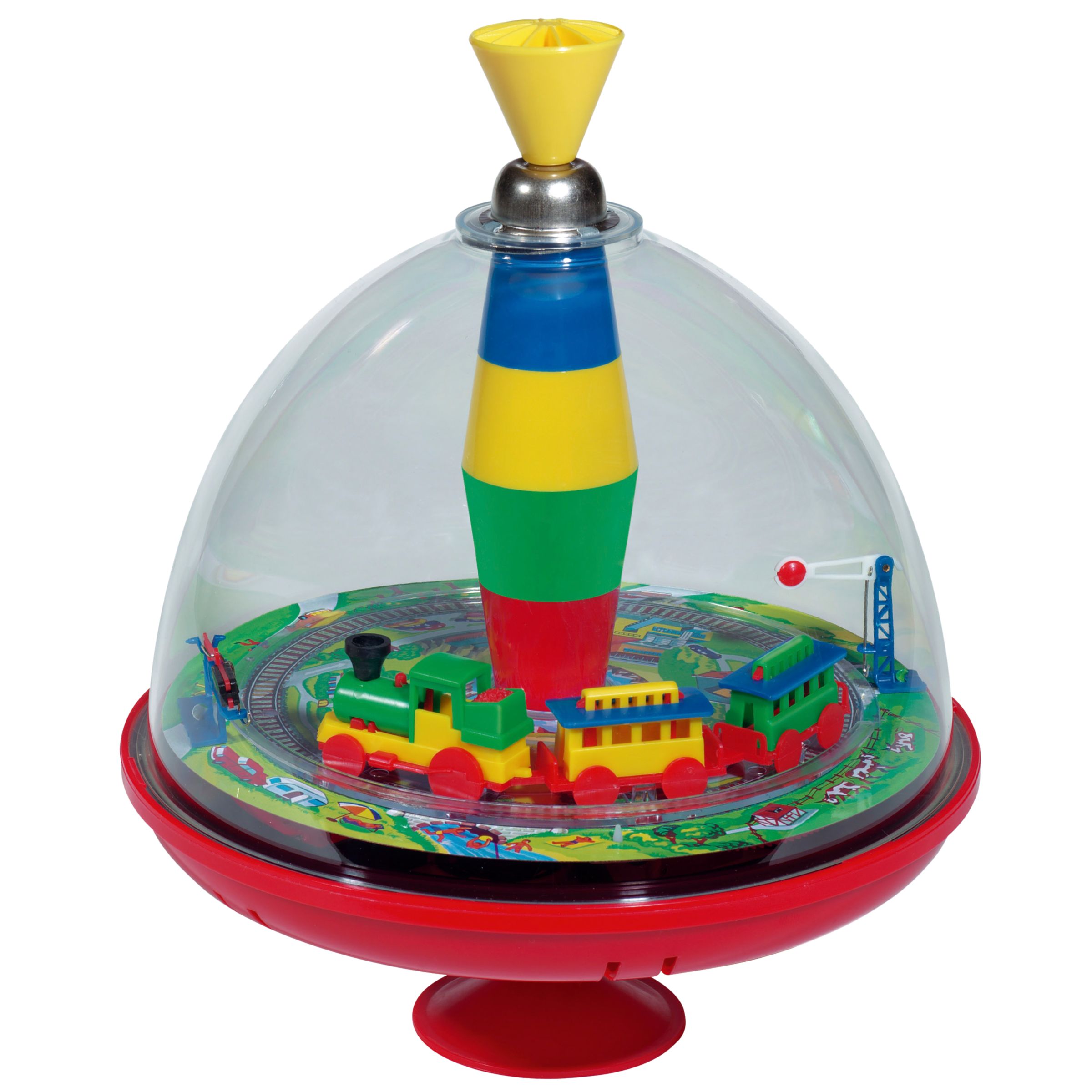 John Lewis Train Spinning Top