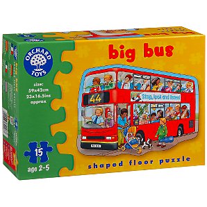 Orchard Toys Red Bus Puzzle